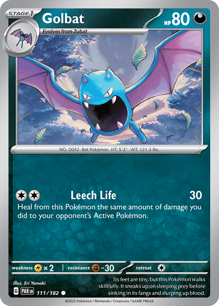 Golbat #111 Paradox Rift