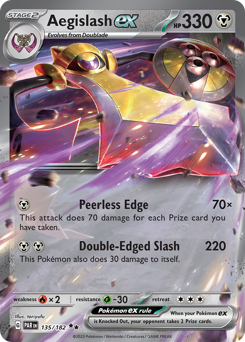 Aegislash ex #135 Paradox Rift