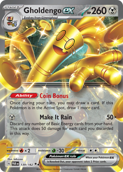 Gholdengo ex #139 Paradox Rift