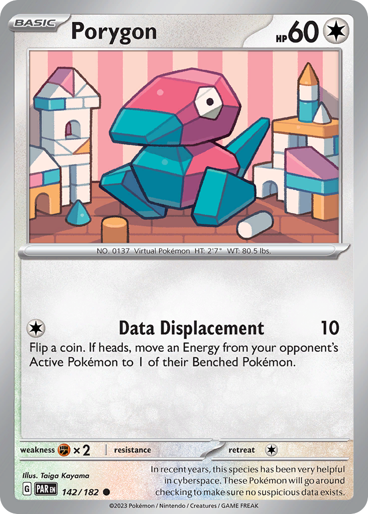 Porygon #142 Paradox Rift