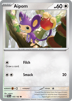 Aipom #145 Paradox Rift