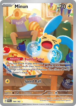 Minun #194 Paradox Rift
