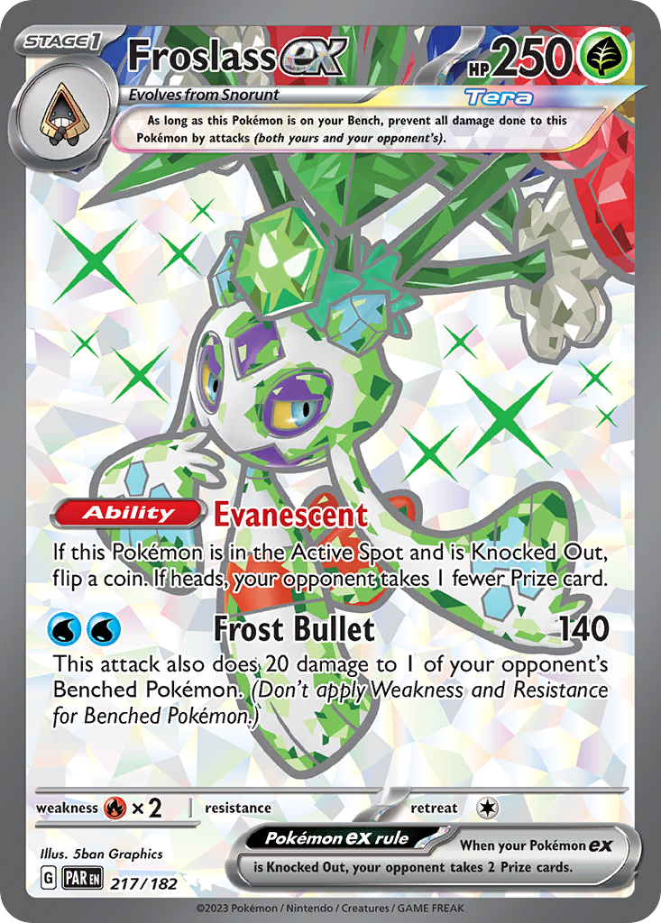 Froslass ex #217 Paradox Rift