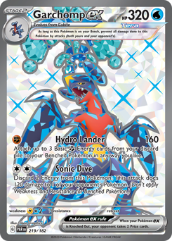 Garchomp ex #219 Paradox Rift