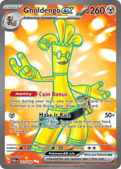 Gholdengo ex #231 Paradox Rift