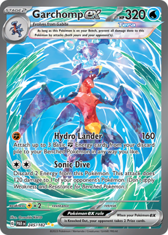 Garchomp ex #245 Paradox Rift