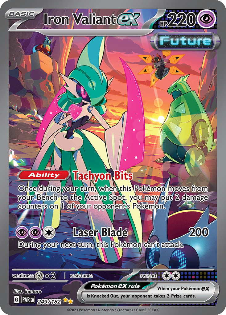Iron Valiant ex #249 Paradox Rift