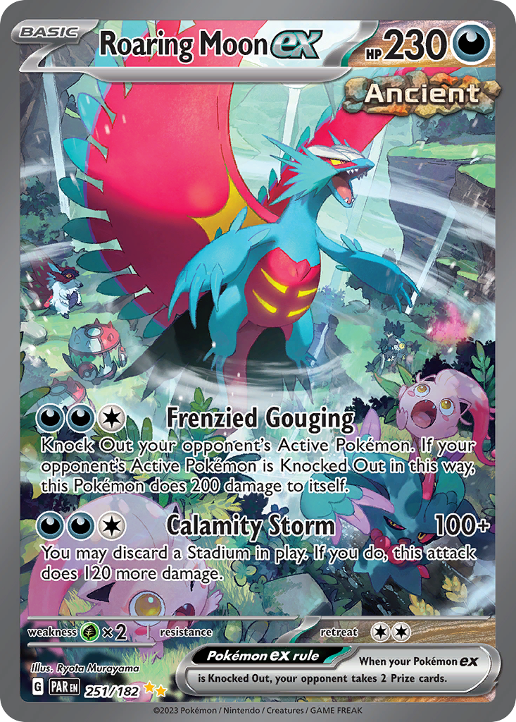 Roaring Moon ex #251 Paradox Rift