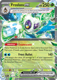 Froslass ex #3 Paradox Rift