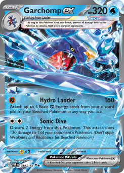 Garchomp ex #38 Paradox Rift