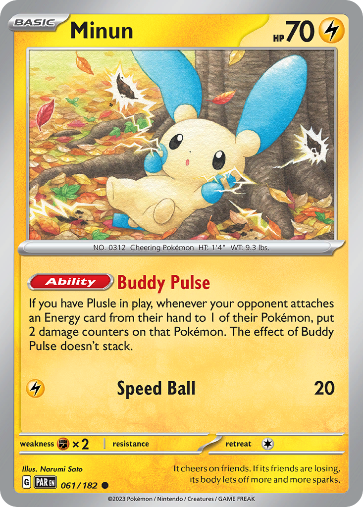 Minun #61 Paradox Rift