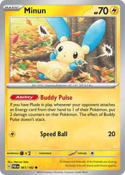 Minun #61 Paradox Rift