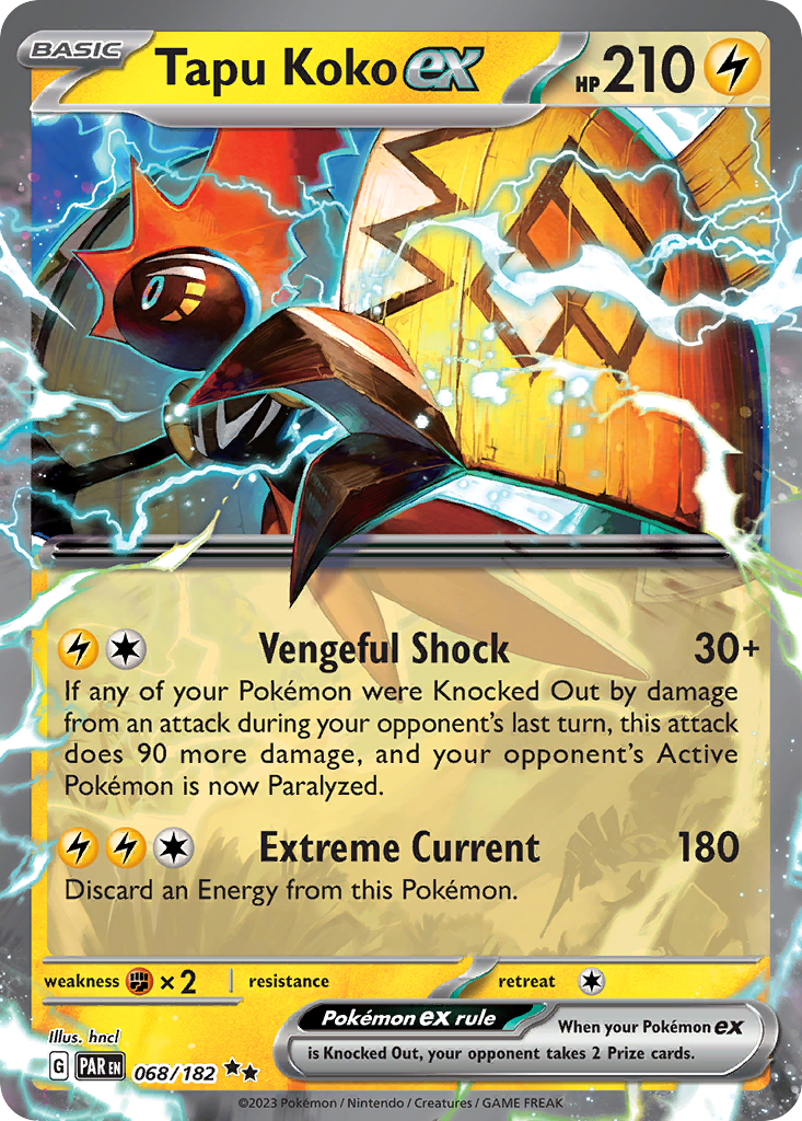 Tapu Koko ex #68 Paradox Rift