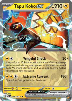 Tapu Koko ex #68 Paradox Rift