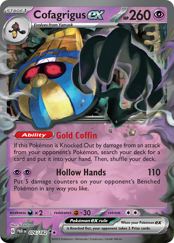 Cofagrigus ex #76 Paradox Rift