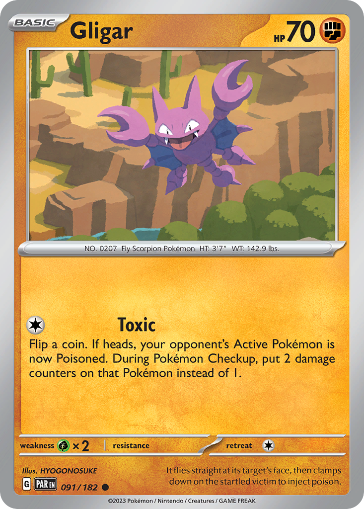 Gligar #91 Paradox Rift