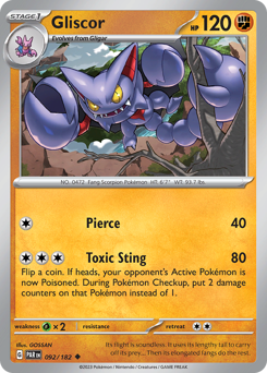 Gliscor #92 Paradox Rift