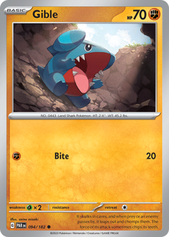 Gible #94 Paradox Rift