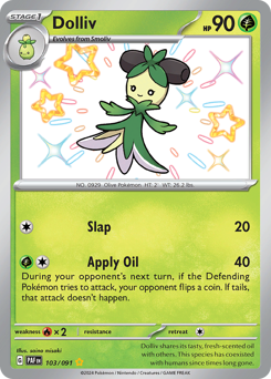 Dolliv #103 Paldean Fates