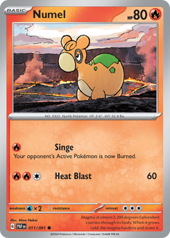 Numel #11 Paldean Fates