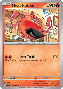 Heat Rotom #13 Paldean Fates