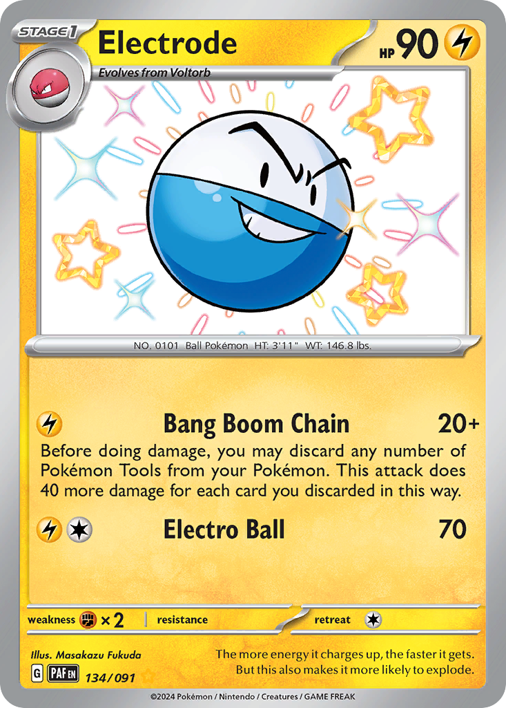 Electrode #134 Paldean Fates