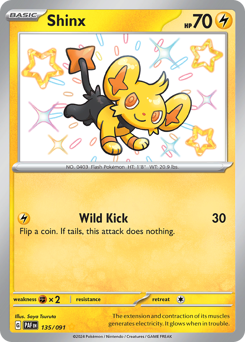 Shinx #135 Paldean Fates