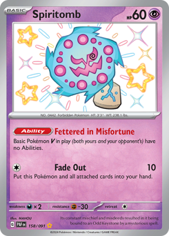Spiritomb #158 Paldean Fates