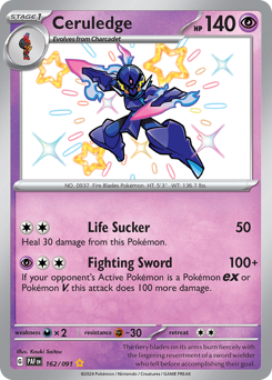 Ceruledge #162 Paldean Fates