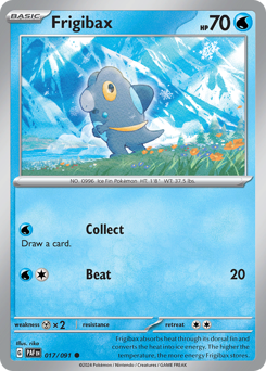 Frigibax #17 Paldean Fates