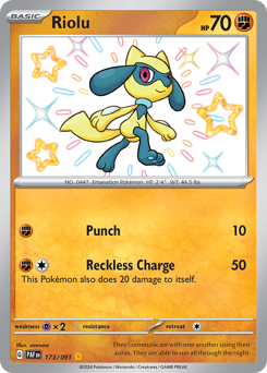 Riolu #173 Paldean Fates