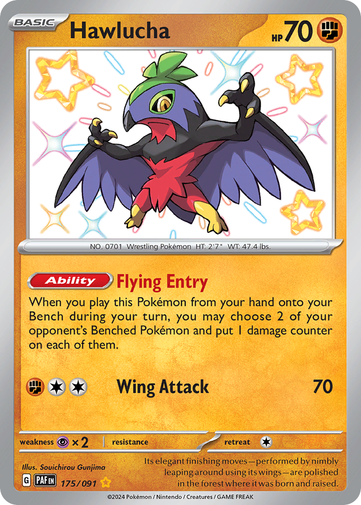 Hawlucha #175 Paldean Fates