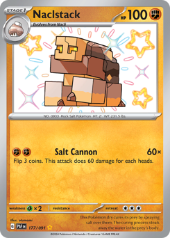 Naclstack #177 Paldean Fates