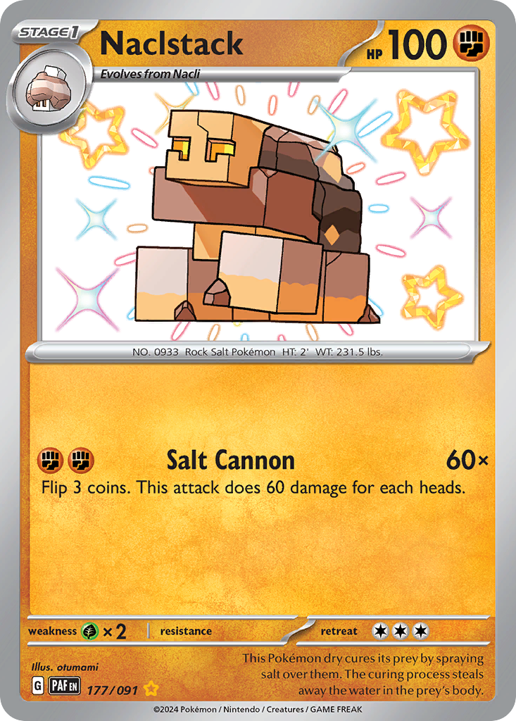 Naclstack #177 Paldean Fates