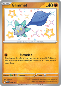 Glimmet #179 Paldean Fates