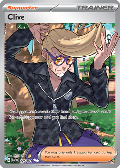 Clive #227 Paldean Fates