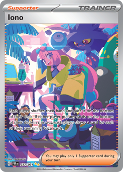 Iono #237 Paldean Fates