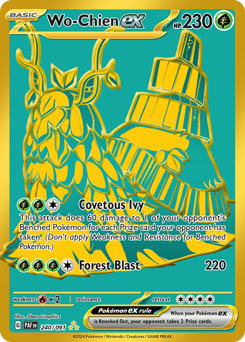 Wo-Chien ex #240 Paldean Fates
