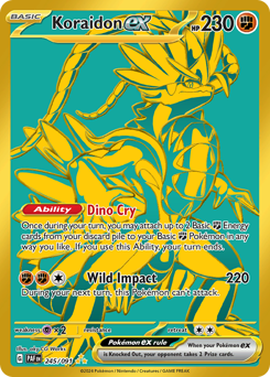 Koraidon ex #245 Paldean Fates