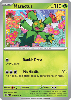 Maractus #3 Paldean Fates