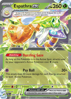 Espathra ex #6 Paldean Fates