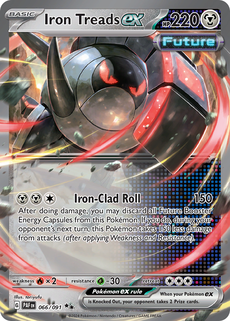 Iron Treads ex #66 Paldean Fates