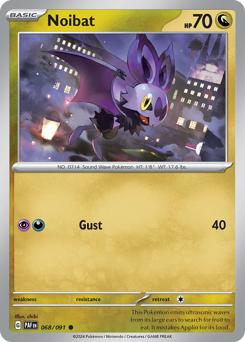 Noibat #68 Paldean Fates