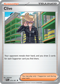 Clive #78 Paldean Fates