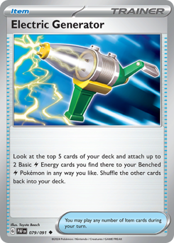 Electric Generator #79 Paldean Fates