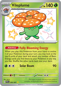 Vileplume #94 Paldean Fates