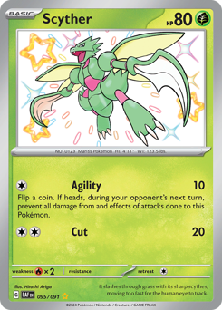 Scyther #95 Paldean Fates