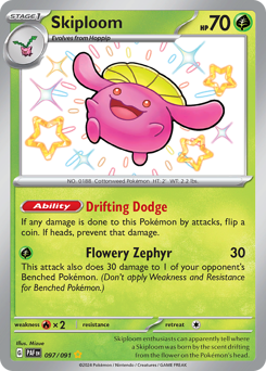 Skiploom #97 Paldean Fates