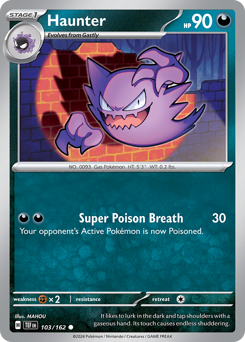 Haunter #103 Temporal Forces