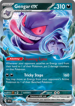 Gengar ex #104 Temporal Forces